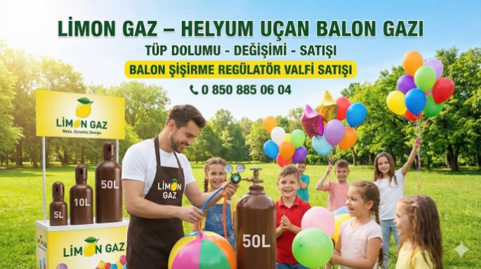 Helyum Gazı Tüpü